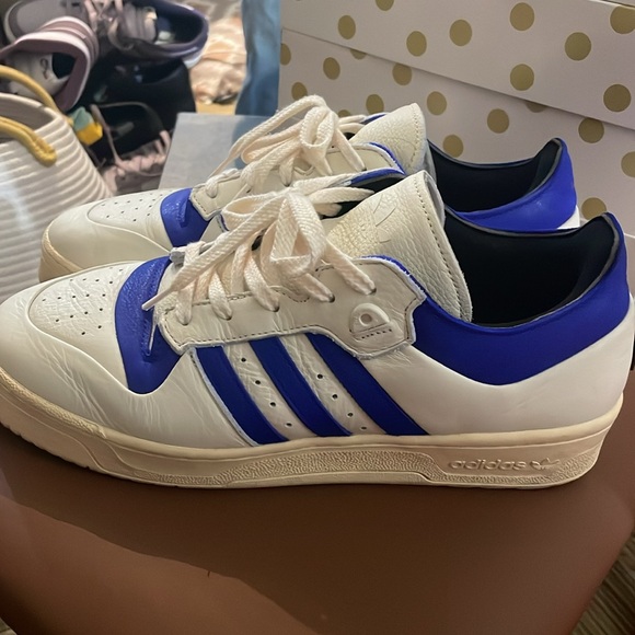 Adidas Men's Blue Rivalry 86 Low 002 - Picture 3 of 4